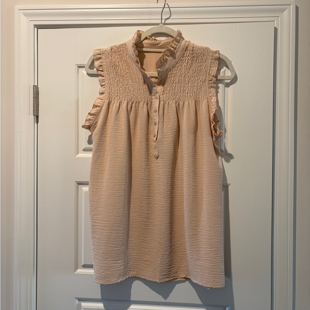 Charming  Sleeveless Top